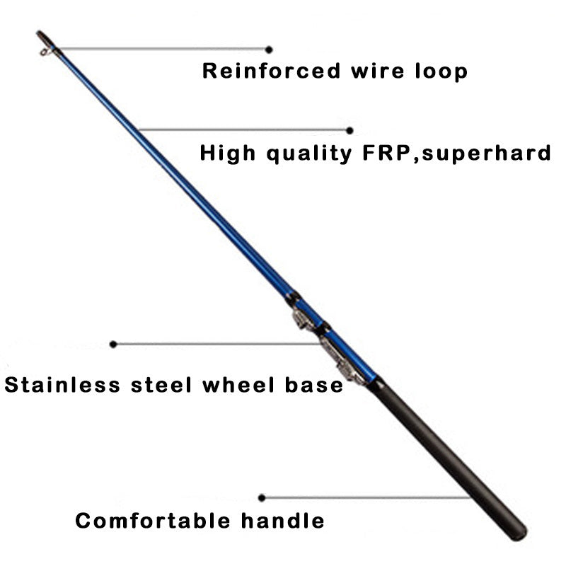 Ultralure Extremely bendable fishing rod