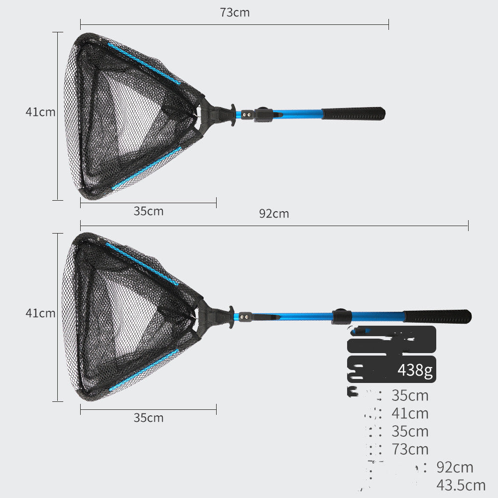 Ultralure Aluminum Alloy Retractable Fishing Net